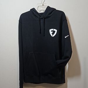 Nike Black Hoodie with Logo